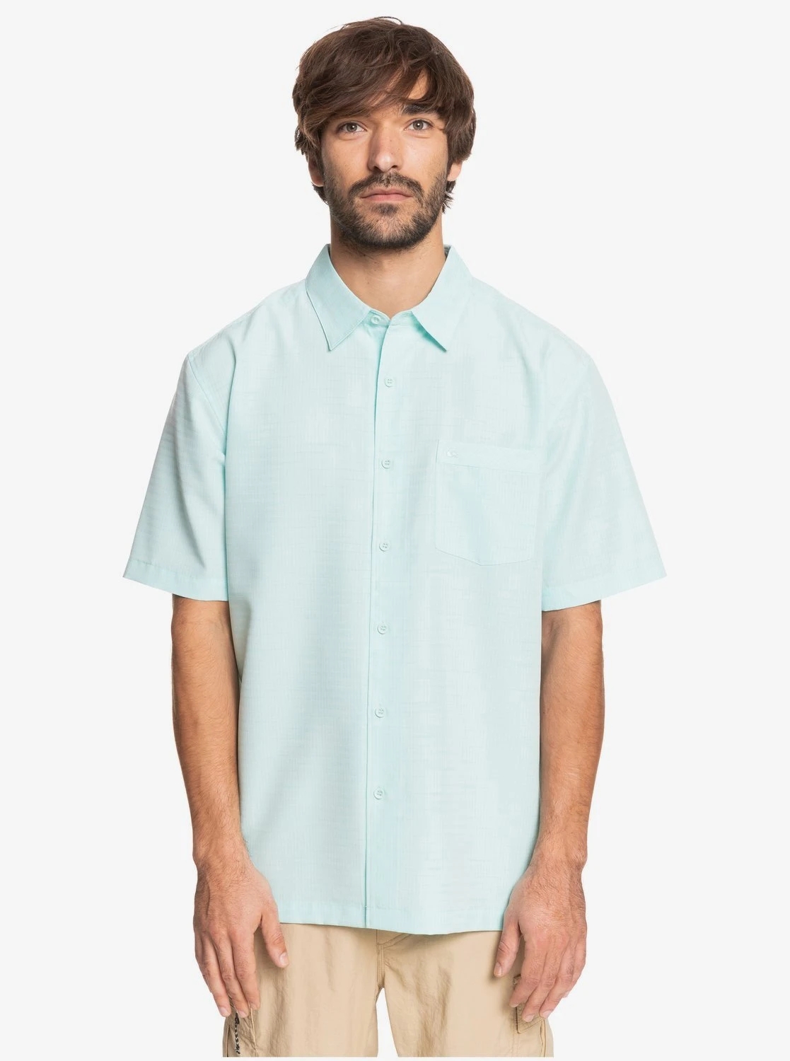 Quiksilver Centinela 4 In Aqua Splash Centinella (Bzg1) Woven Shirt 3 Quiksilver Centinela 4 In Aqua Splash Centinella (Bzg1) Woven Shirt