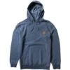 Vissla Solid Sets Eco PO Hoodie In Dark Denim (Dkd) Sweatshirt -Tide And Style HS1610407296
