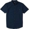 Billabong All Day Short Sleeve In Navy Blue (Nvy) Woven Shirt -Tide And Style HS1610674074