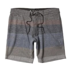 Vissla Mocha Sofa Surfer In Charcoal Shorts