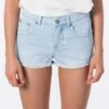 Rip Curl Amy Denim II In Light Blue Shorts 2 Rip Curl Amy Denim II In Light Blue Shorts -Tide And Style HS1611096311