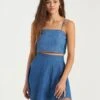 Billabong Tropics In Blue Skirt 1 Billabong Tropics In Blue Skirt -Tide And Style HS1612210747