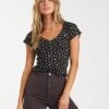 Billabong WoV Day Tee Shirt In Black -Tide And Style HS1612211555