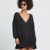Byron Tunic In Black Dress 1 Byron Tunic In Black Dress -Tide And Style HS1612476870