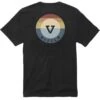 Vissla Medallion Organic Pocket Tee Shirt In Black -Tide And Style HS1612482067