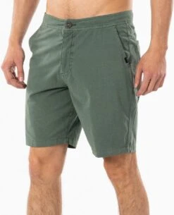 Rip Curl Mirage Reggie 19" Boardwalks In Green Shorts