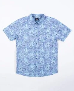 Rip Curl Beach Party In Washed Navy Blue (Mnv Woven Shirt