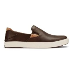OluKai Lae'ahi 'Ili In Dark Wood Shoes