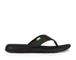 Sanuk Tripper H2O Yeah In Black Sandals