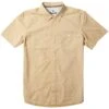 Vissla Code Breaker Eco In Gold Woven Shirt -Tide And Style HS1614219831