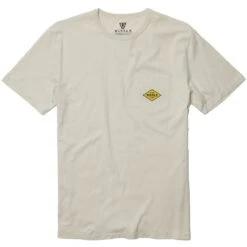 Vissla Barnstorm Pocket Tee Shirt In Bone (Bon)
