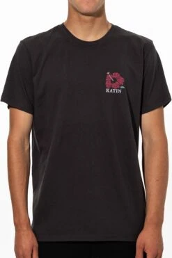 Katin Lei'd In Black Shirt