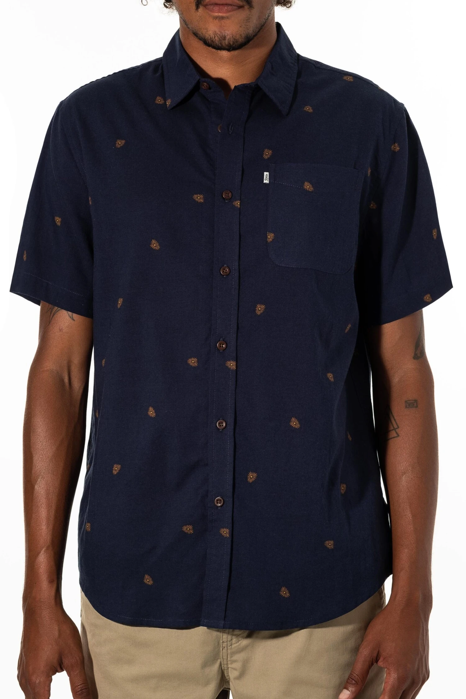 Katin Jefferson In Navy Blue (Nvy) Woven Shirt 3 Katin Jefferson In Navy Blue (Nvy) Woven Shirt