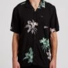 Volcom Richardt In Black Woven Shirt -Tide And Style HS1614643373