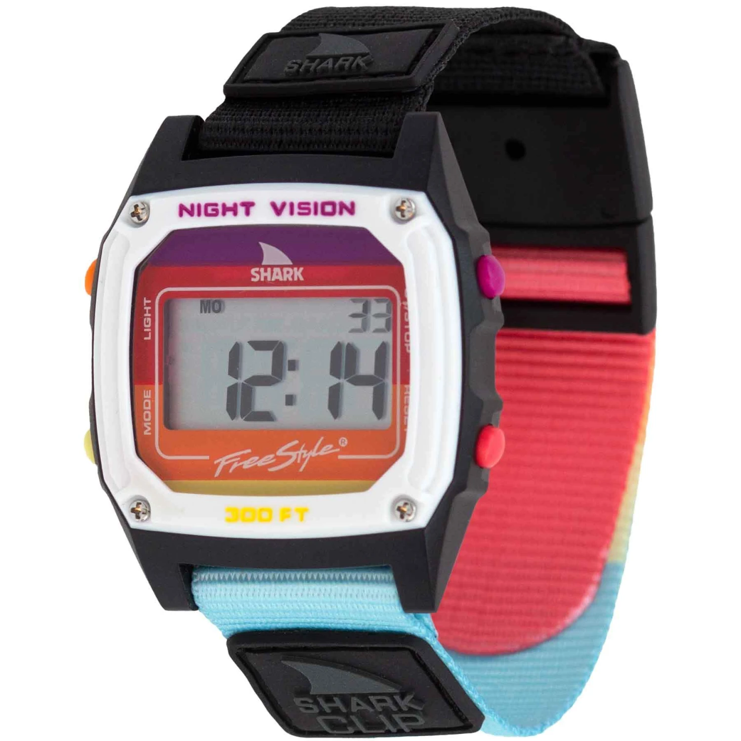 Freestyle Shark Clip Rainbow Licorice In Multi Watch 3 Freestyle Shark Clip Rainbow Licorice In Multi Watch