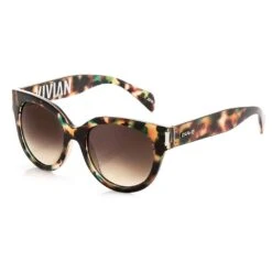 Vivian Non-Polarized In Brown Sunglasses