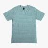 RVCA PTC Texture Stripe In Blue Shirt -Tide And Style HS1614993742