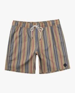 RVCA Barnes 17" Elastic Trunk In Golden Rod (Gdr) Boardshort