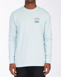 Billabong Arch California LS In Blue Shirt