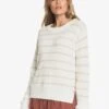 Roxy Flowy Mood Bico In Tapioca (Teh0) Sweater -Tide And Style HS1615410777