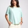 RVCA Petite Rose In Mint Shirt -Tide And Style HS1615600343