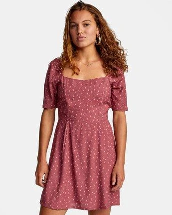 RVCA Peachy In Plum Berry (Pby) Dress 3 RVCA Peachy In Plum Berry (Pby) Dress