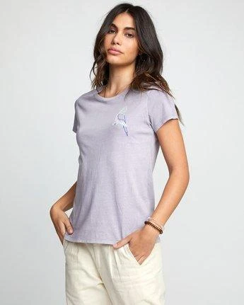 RVCA Neon Parrot In Lilac Shirt 3 RVCA Neon Parrot In Lilac Shirt