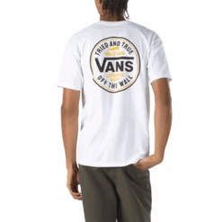 Vans Tried And True In White Shirt