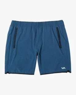 RVCA Yogger Stretch Athletic 17" In Dark Denim (Ddn) Shorts