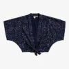 Roxy Vacation Vibe Beach Kimono In Mood Indigo S Kuta Dots (Xbbw) Shirt 2 Roxy Vacation Vibe Beach Kimono In Mood Indigo S Kuta Dots (Xbbw) Shirt -Tide And Style HS1616106537