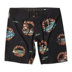 Vissla Helloha 18.5" In Black Boardshort