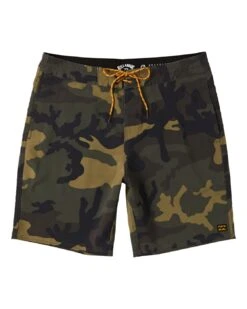Billabong All Day Lo Tide 17" In Camo (Cmm) Boardshort