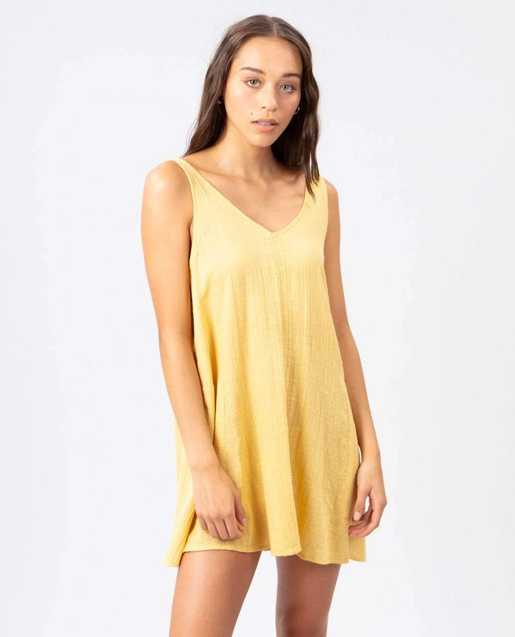 Rip Curl Classic Surf Cover Up In Gold Dress 3 Rip Curl Classic Surf Cover Up In Gold Dress