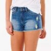 Rip Curl Val Denim Walkshort In Blue Shorts -Tide And Style HS1616460791
