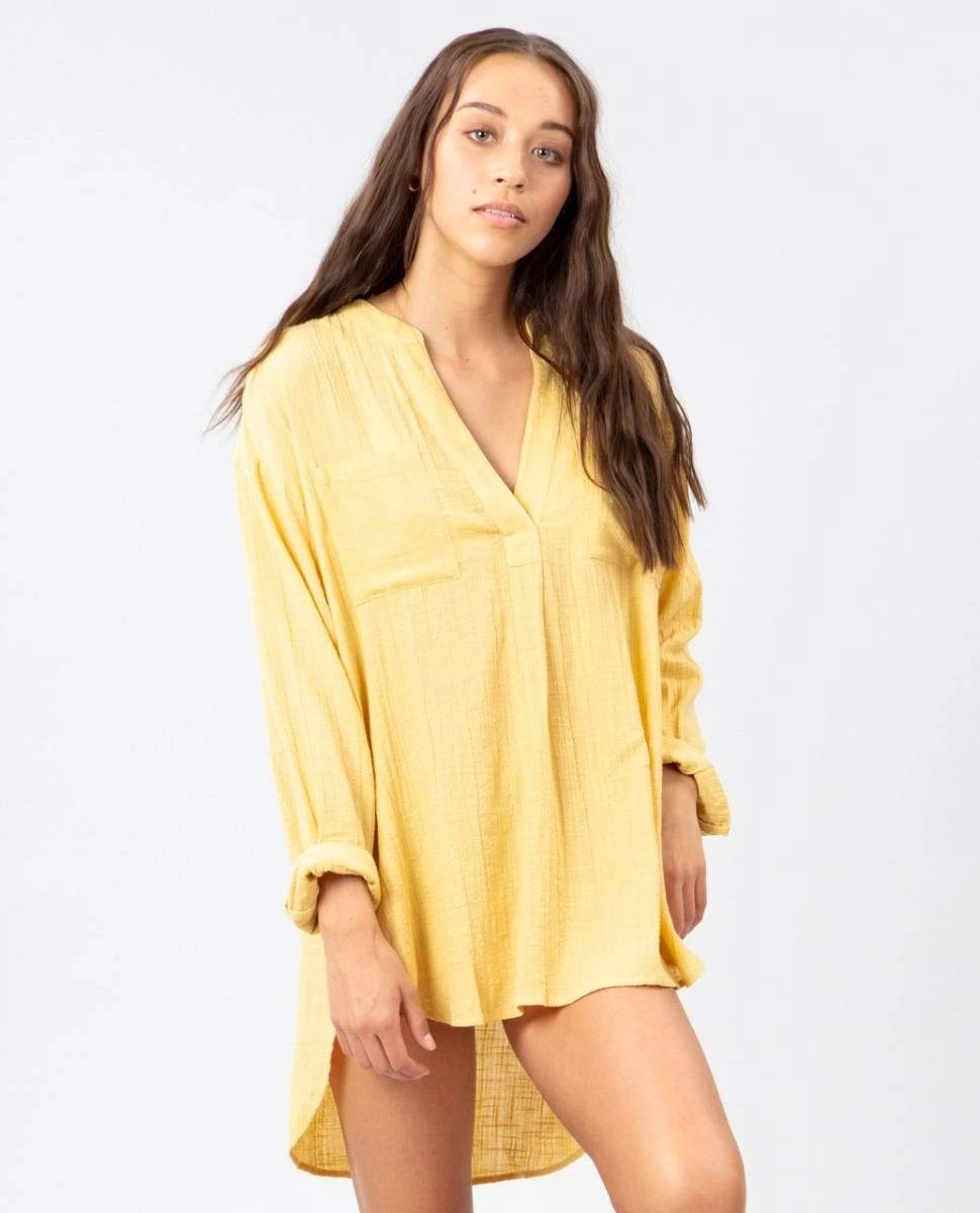 Rip Curl Classic Surf In Gold Shirt 3 Rip Curl Classic Surf In Gold Shirt