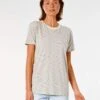 Rip Curl WoSaltwater Tee Shirt In Bone (Bo -Tide And Style HS1616519900