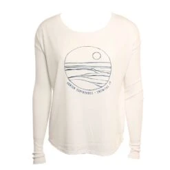 In The Lineup Long Sleeve In White Shirt