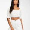 Billabong Summer Girl Top In Salt Crystal Shirt -Tide And Style HS1617391484