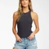 Billabong Tomboy In Black Tank Top 2 Billabong Tomboy In Black Tank Top -Tide And Style HS1617394836