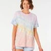 Rip Curl Wipeout Oversize Tee Shirt In Multico -Tide And Style HS1618444531