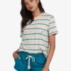 Roxy Yarn Dye Spt Pocket In Coral Shirt -Tide And Style HS1618860071