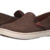OluKai Pehuea Leather (dark Java Honu/dark Java) -Tide And Style Z4000420