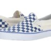 Vans Classic Slip-ontm ((primary Check) True Blue/white) 2 Vans Classic Slip-ontm ((primary Check) True Blue/white) -Tide And Style Z4010937