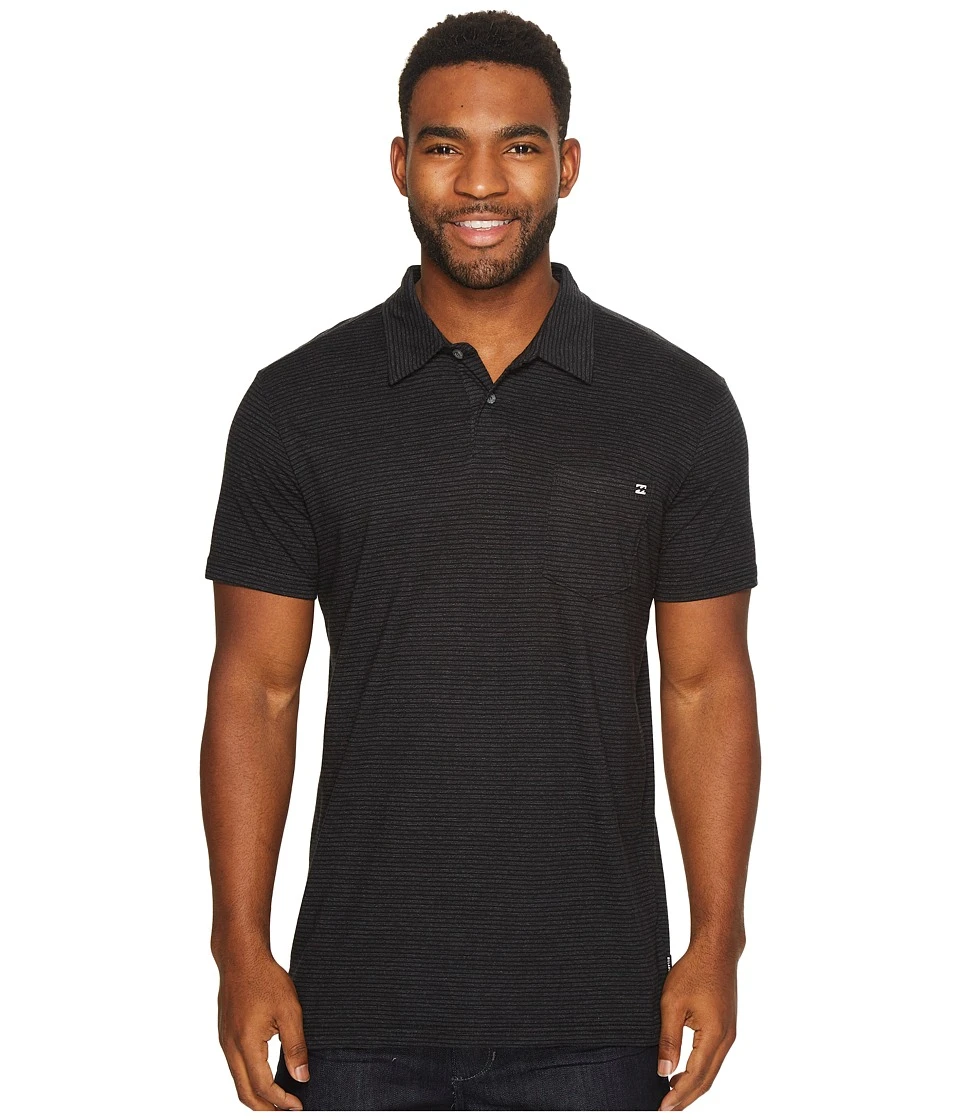 Billabong Standard Issue Polo (black Heather) 3 Billabong Standard Issue Polo (black Heather)