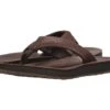 Reef Leather Contour Cushion (chocolate) -Tide And Style Z4184991