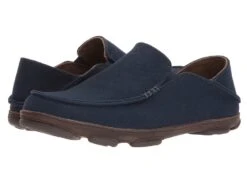 OluKai Moloa Kapa (trench Blue/dark Wood)