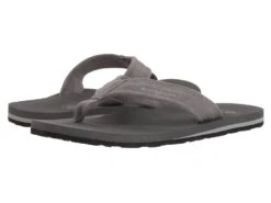 Volcom Driftin Leather Sandal (neutral Grey)
