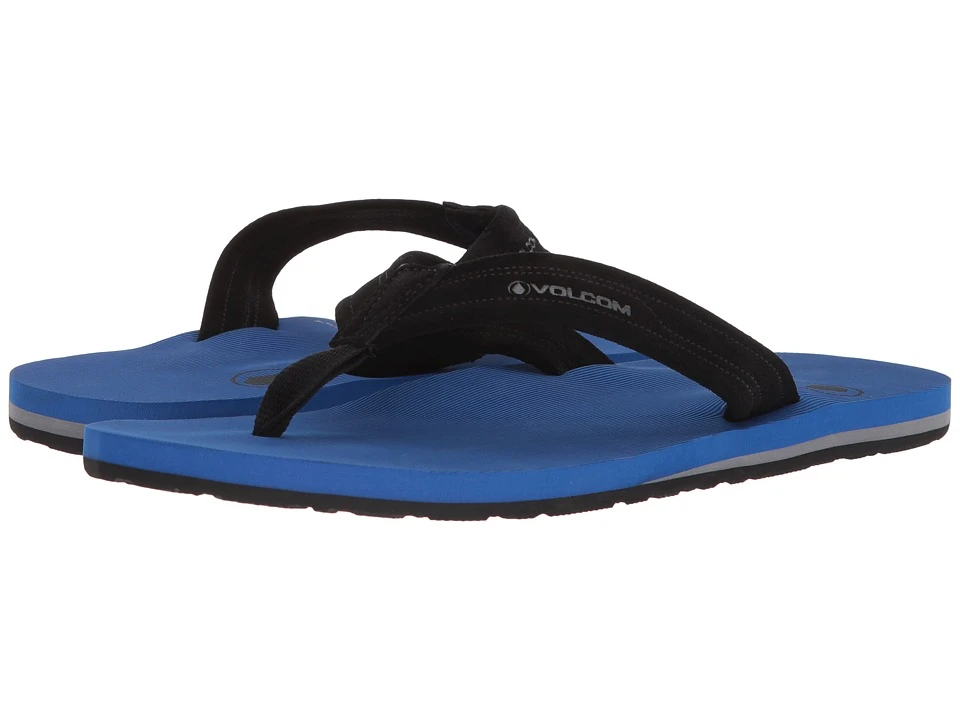Volcom Driftin Leather Sandal (blue) 3 Volcom Driftin Leather Sandal (blue)