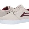 Lakai Griffin (white/burgundy Suede) -Tide And Style Z4233814
