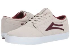 Lakai Griffin (white/burgundy Suede)